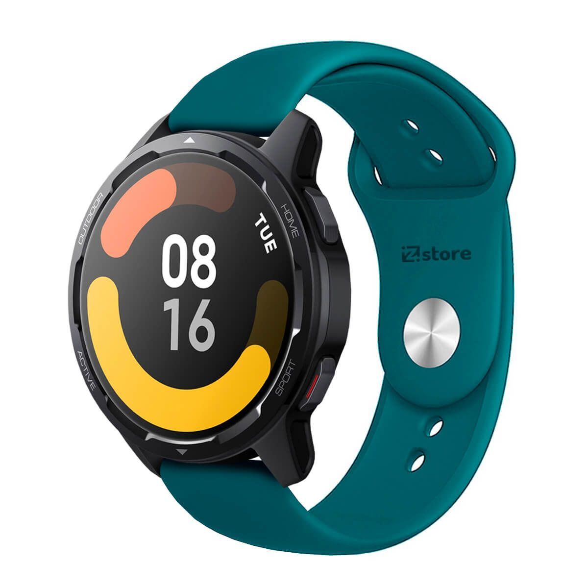 GENERICO - Correa Compatible Con Xiaomi Mi Watch S1 Active Azul Turqueza