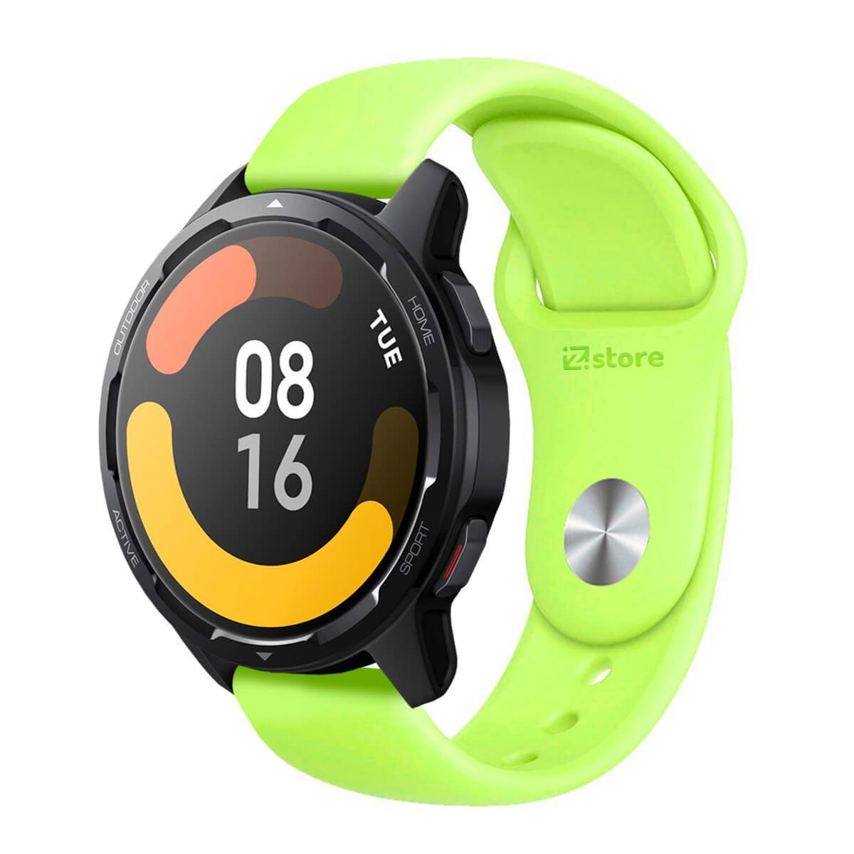 GENERICO - Correa Compatible Con Xiaomi Mi Watch S1 Active Verde Limon