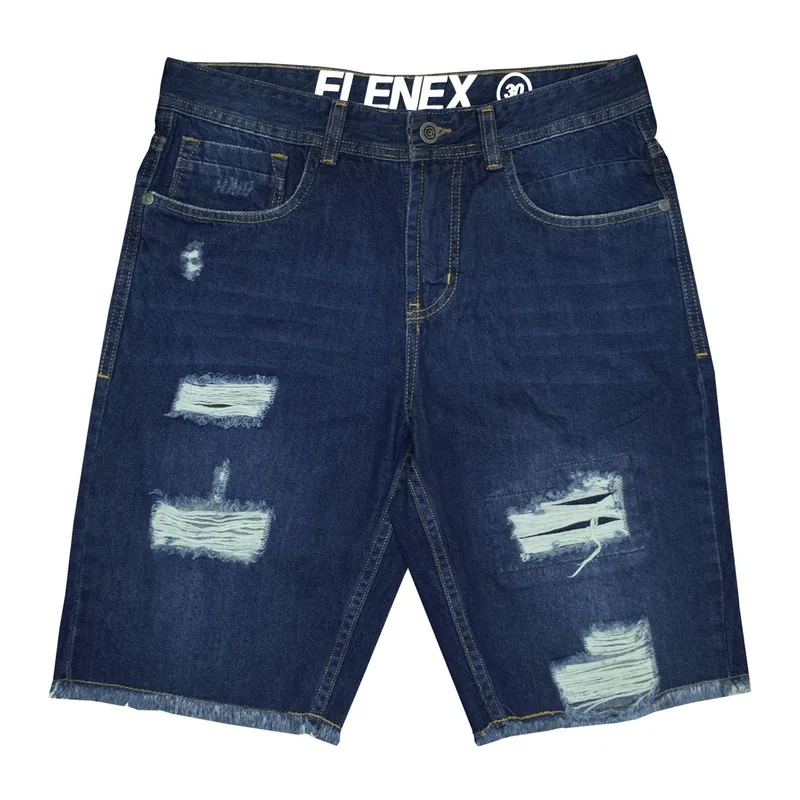 ELENEX - Short Denim Hombre Elenex