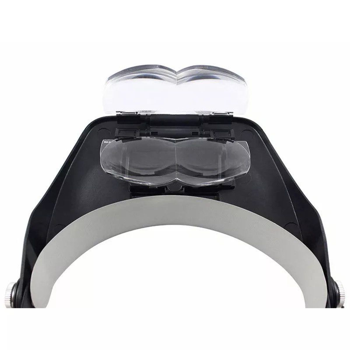 GENERICO - Lupa De Cabeza Con Luz Led Con Medidas Intercambiables