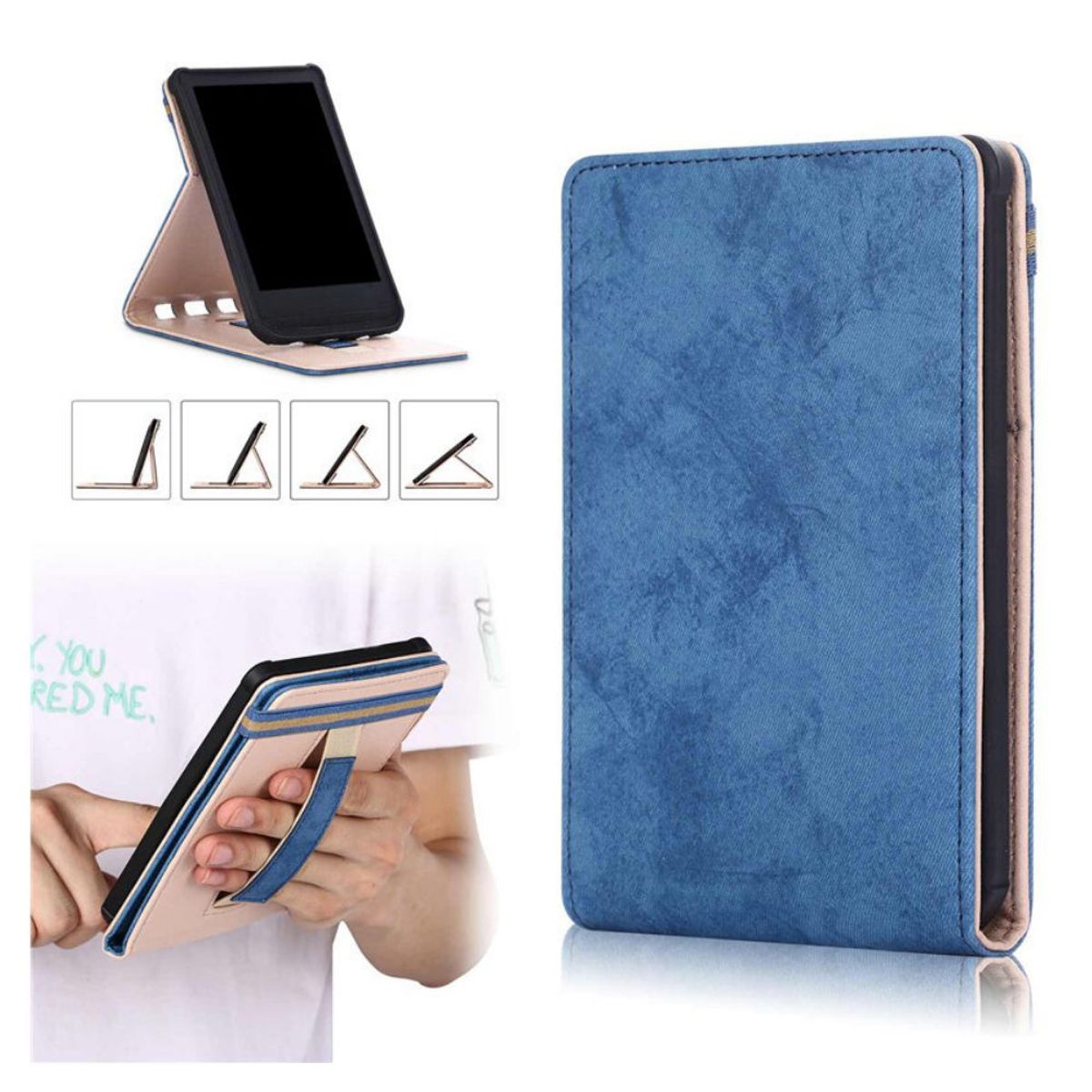 SHEEPBUSTER - Estuche Kindle 11th Generación 2022 6” Elegante Azul