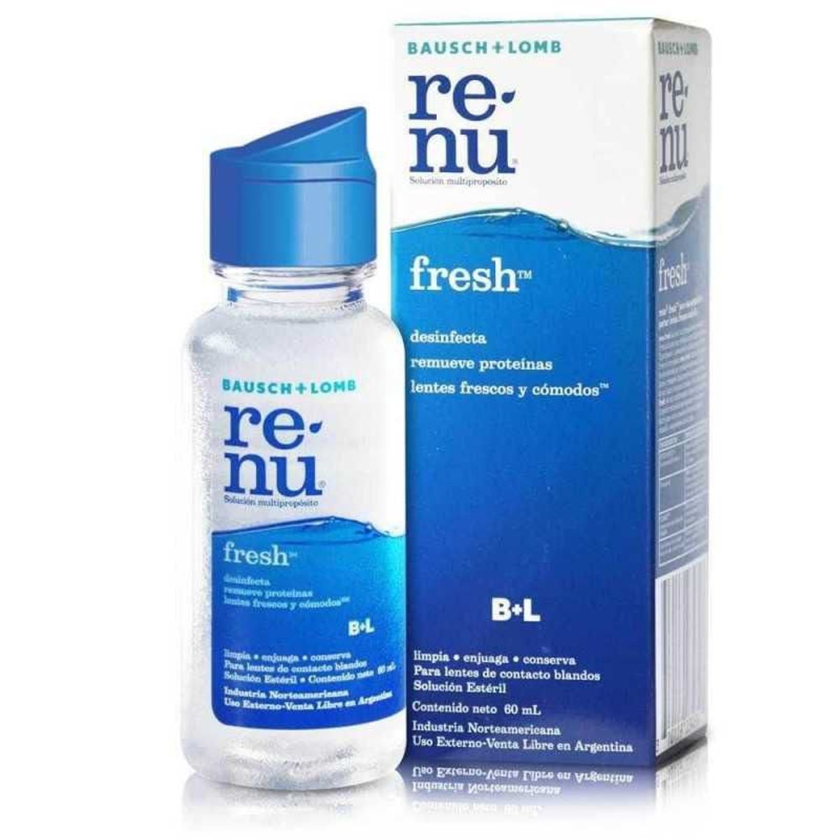 GENERICO - LiQUIDO PARA LENTES DE CONTACTO RENU FRESH 60 ml