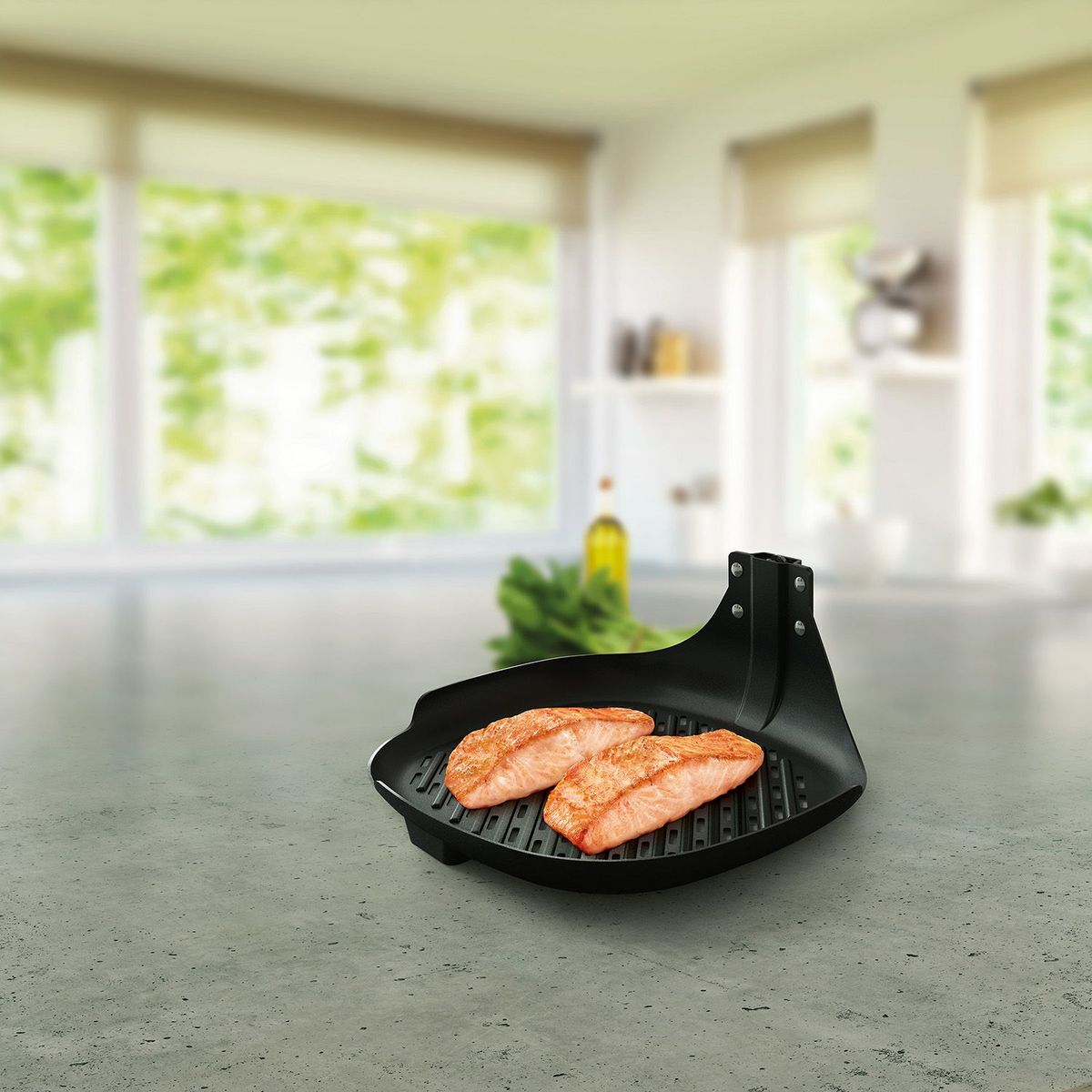 PHILIPS - Accesorio de sartén con grill de freidora HD9940_00 Philips