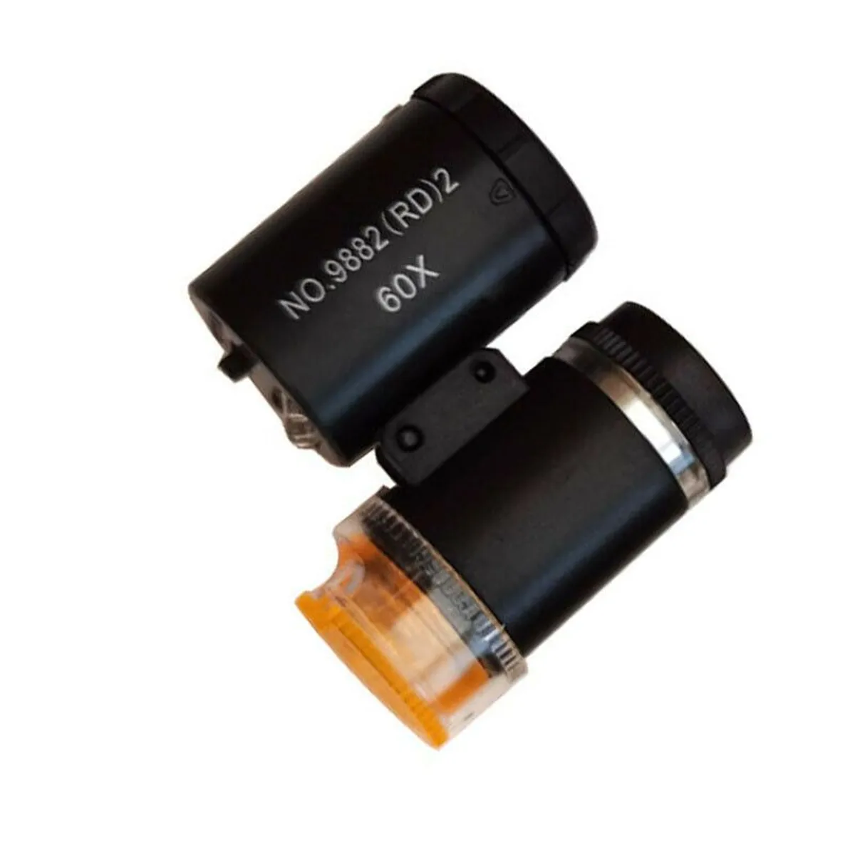 GENERICO - Mini Lupa Microscopio 60x con Luz Led