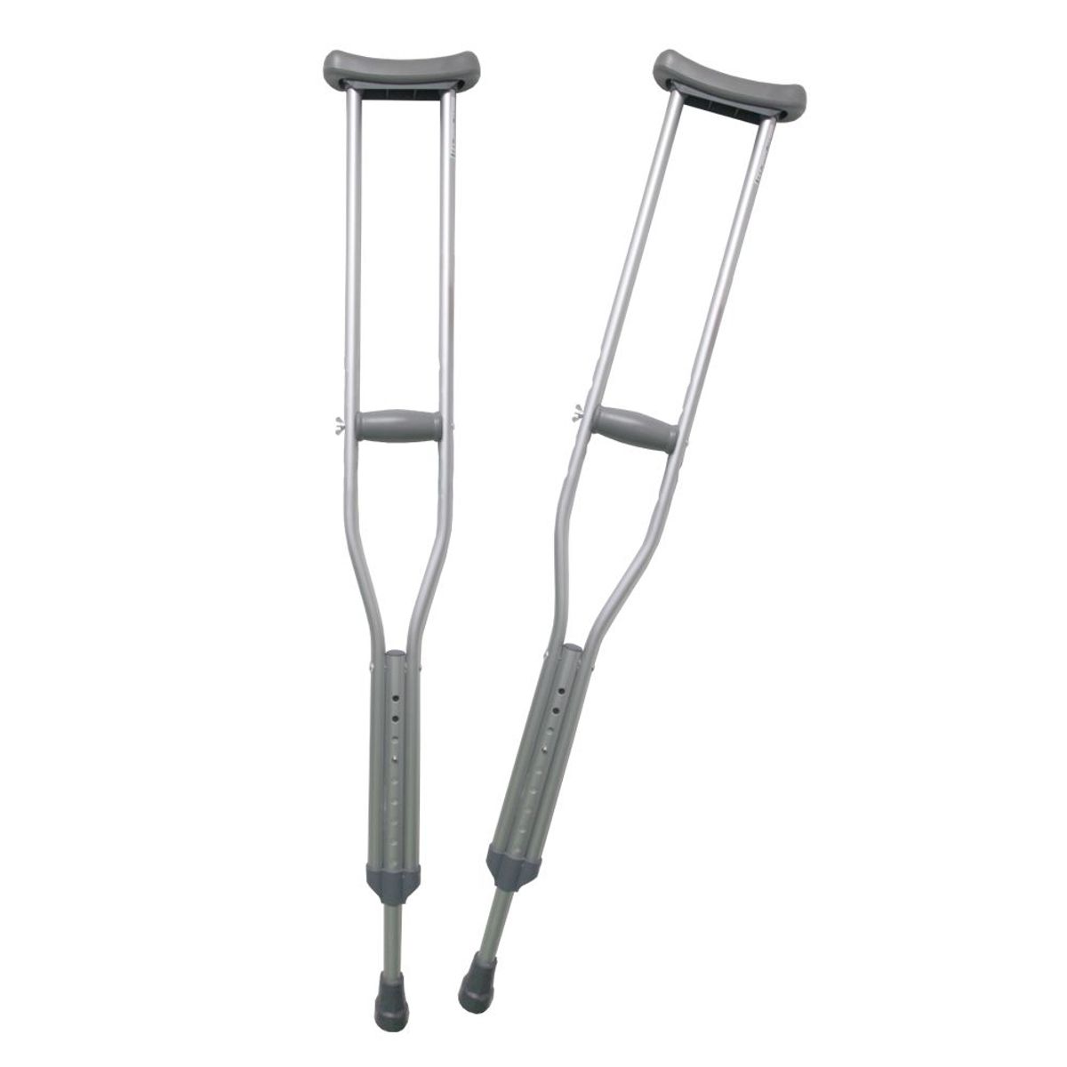 GENERICO - Muletas Ortopedicas Aluminio Importadas Regulable Par Talla L