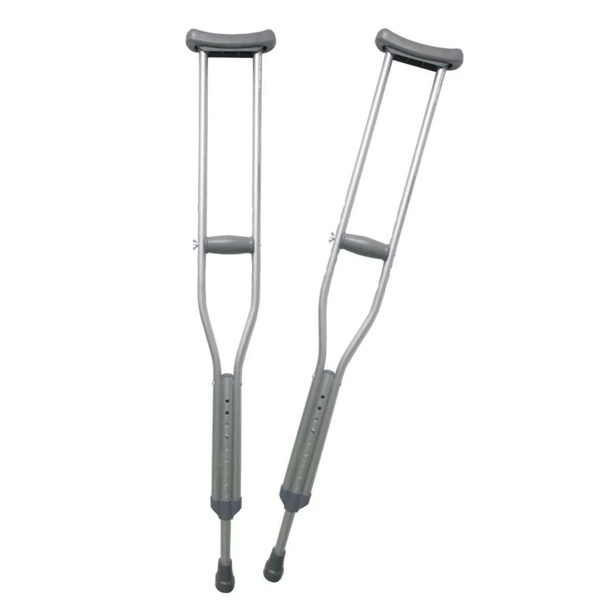 GENERICO - Muletas Ortopedicas Aluminio Importadas Regulable Par Talla L