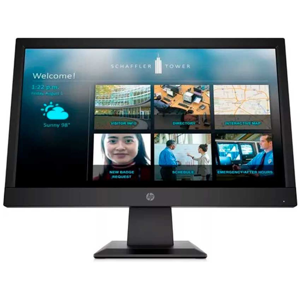 HP - Monitor HP 19”  P19B HD 1366x768 HDMI VGA