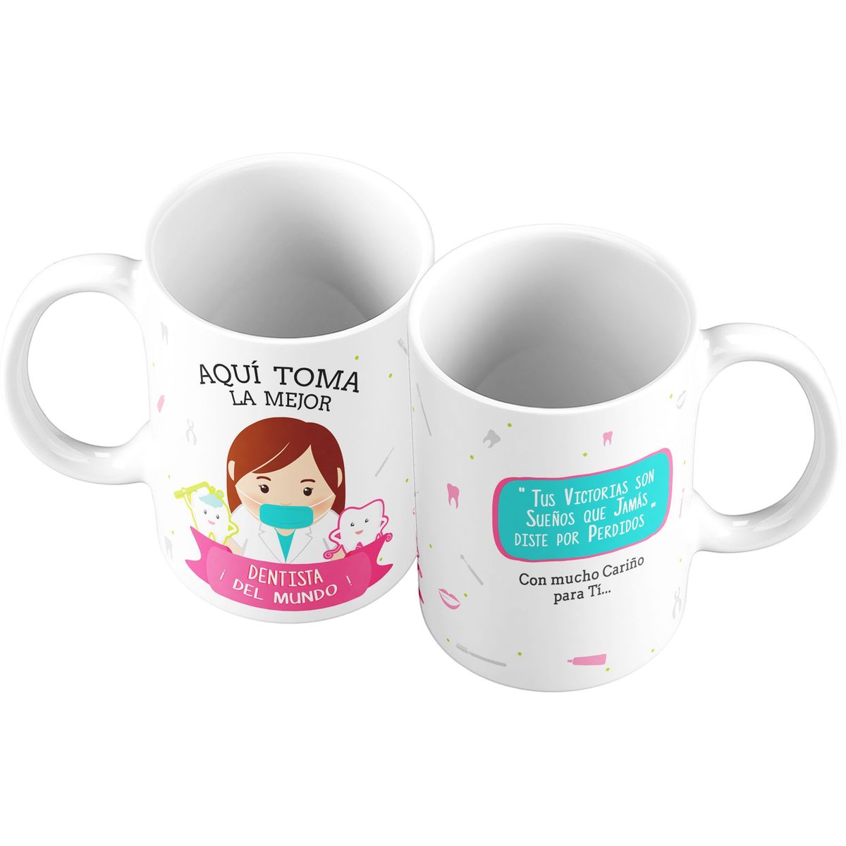 GENERICO - Taza Mug 11oz La Mejor Dentista del Mundo