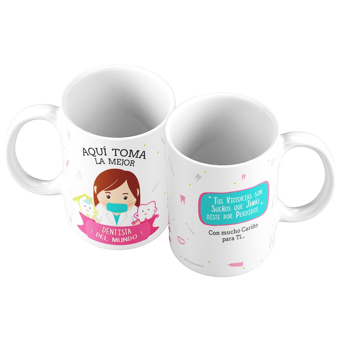 GENERICO - Taza Mug 11oz La Mejor Dentista del Mundo