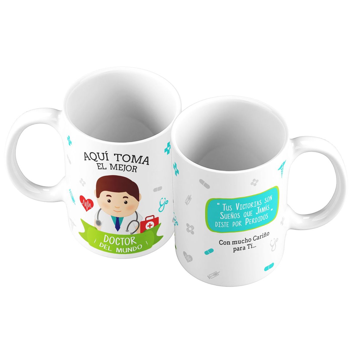 GENERICO - Taza Mug 11oz El Mejor Doctor del Mundo