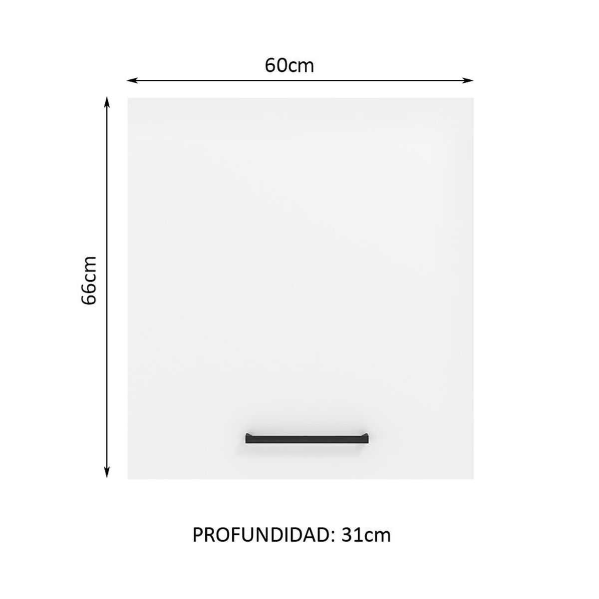 MADESA - Alacena de Cocina Agata 60 cm 1 Puerta