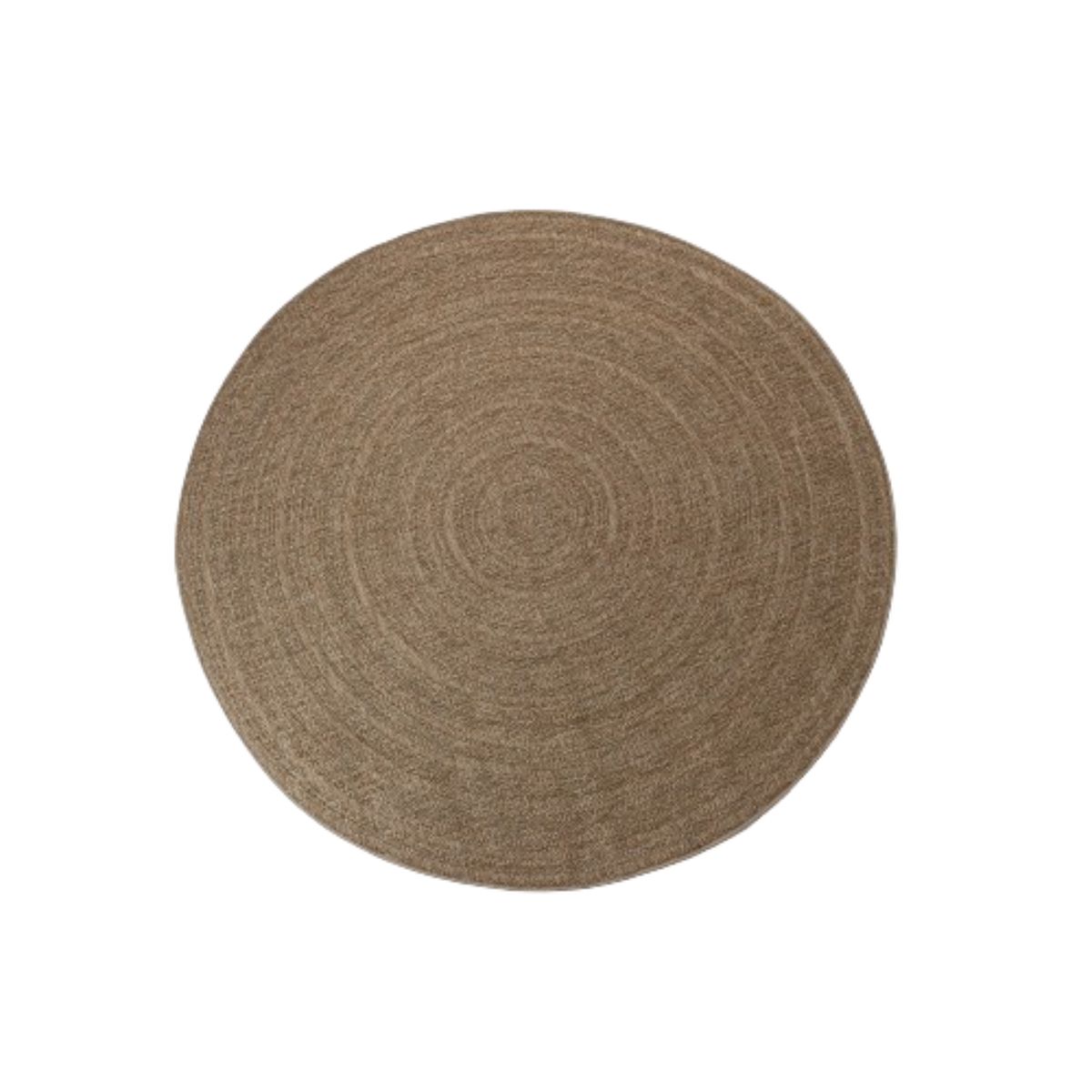 NIHM - Alfombra Redonda Havana 200cm Marrón