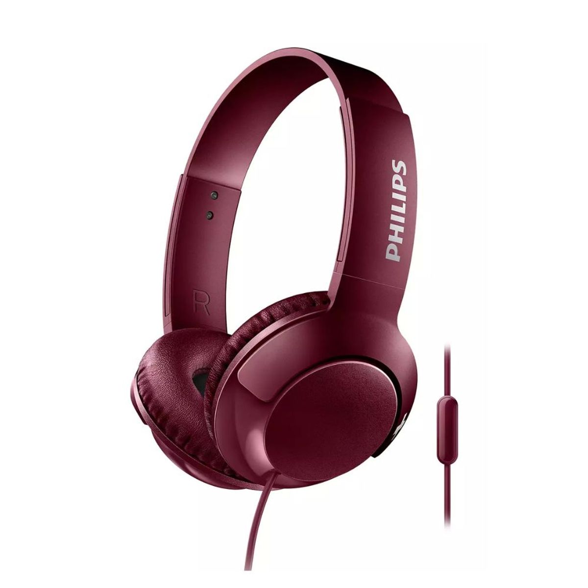 PHILIPS - Philips SHL3075 Supraurales Bass Audífono con Micrófono - Rojo