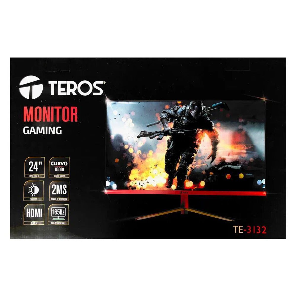 TEROS - MONITOR GAMER TEROS TE-3132 24 FHD IPS 165HZ 2MS CURVO