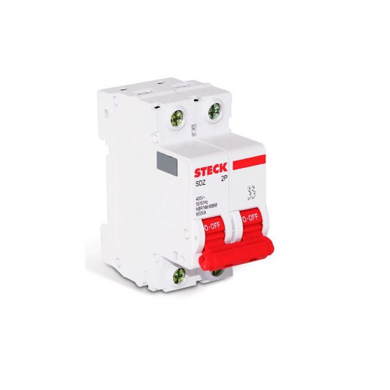 STECK - INTERRUPTOR TERMOMAGNETICO 2P 40A 10KA 415V