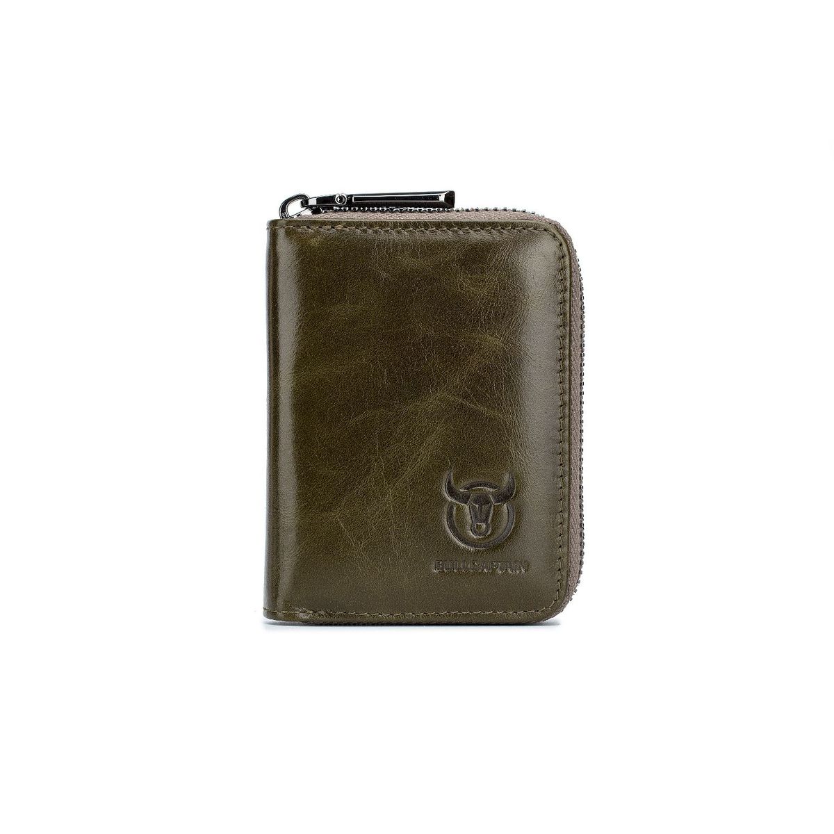 BULLCAPTAIN - BullCaptain - Tarjetero de Cuero Kate KB-05-CYAN