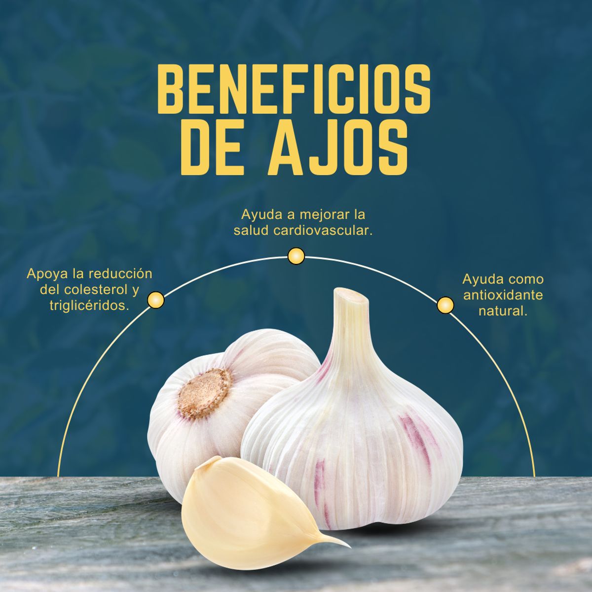 DINOA - Ajos Cápsulas x 100 Dinoa - Antioxidante y Protector  Cardiovascular