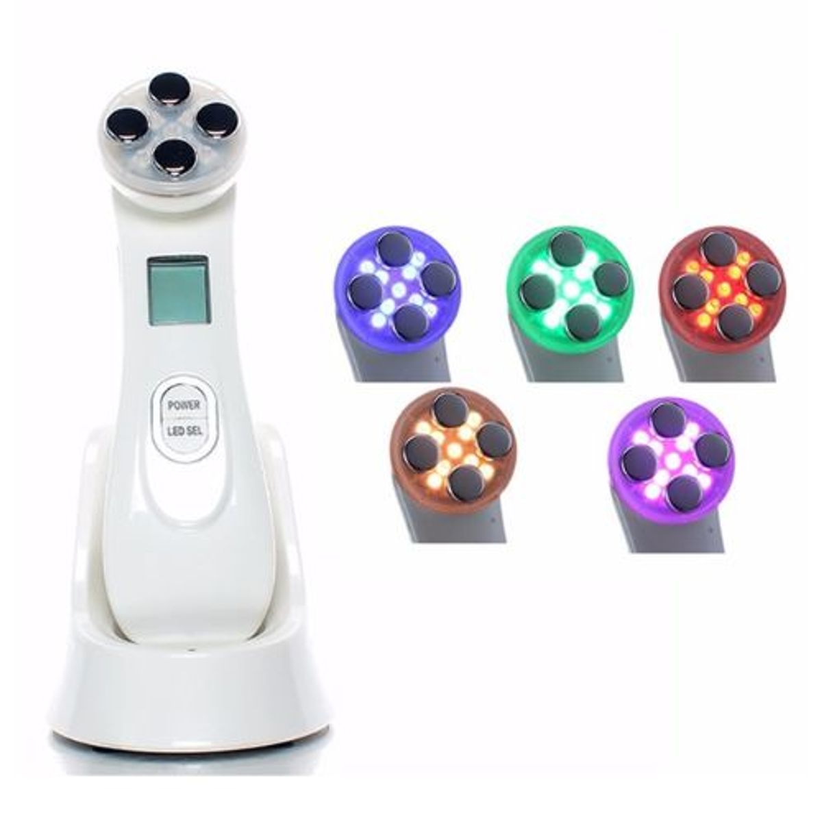 GENERICO - MASAJEADOR ELECTROPORADOR INALAMBRICO  PARA MESOTERAPIA Y FOTOTERAPIA