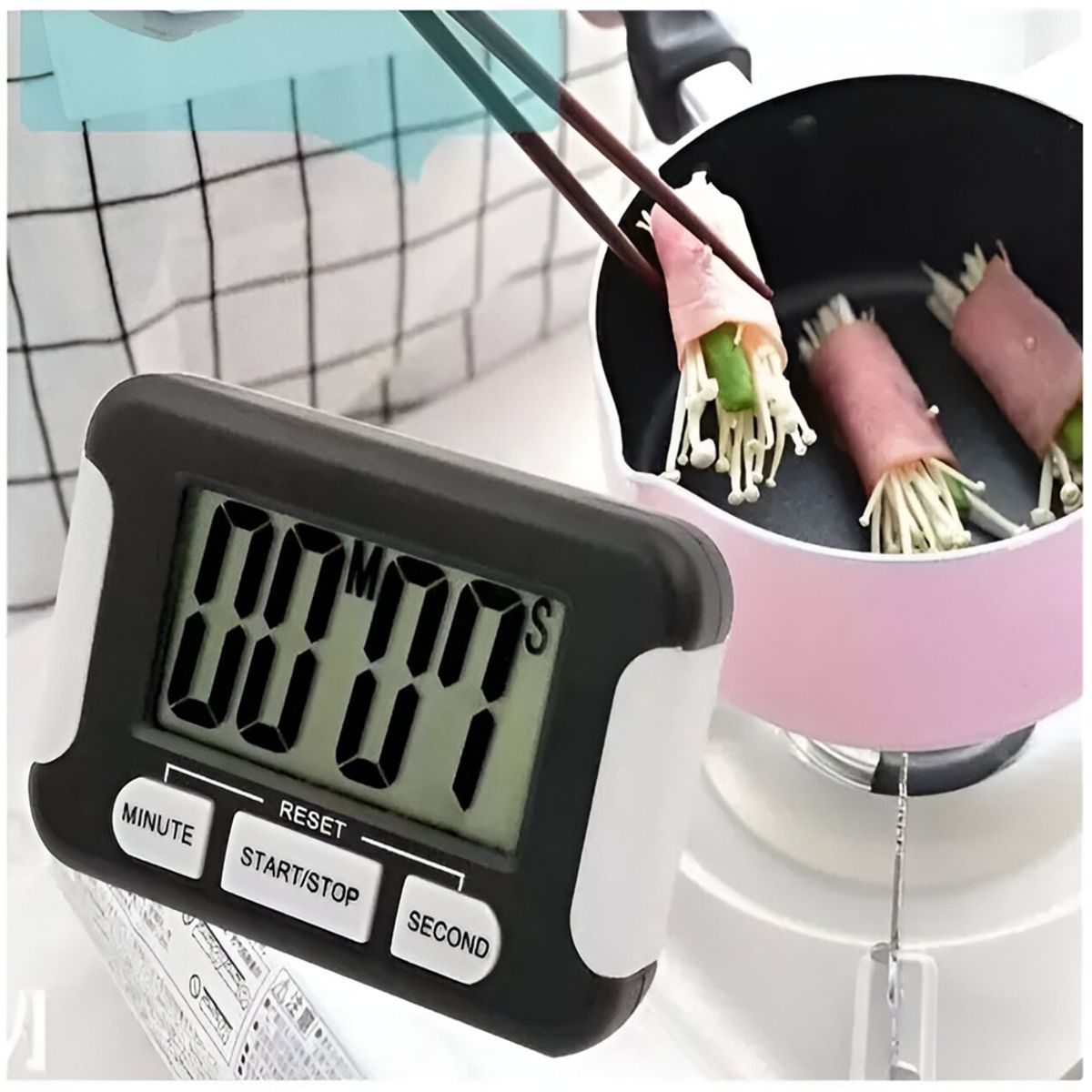 GENERICO - Temporizador Digital De Cocina Con Alarma