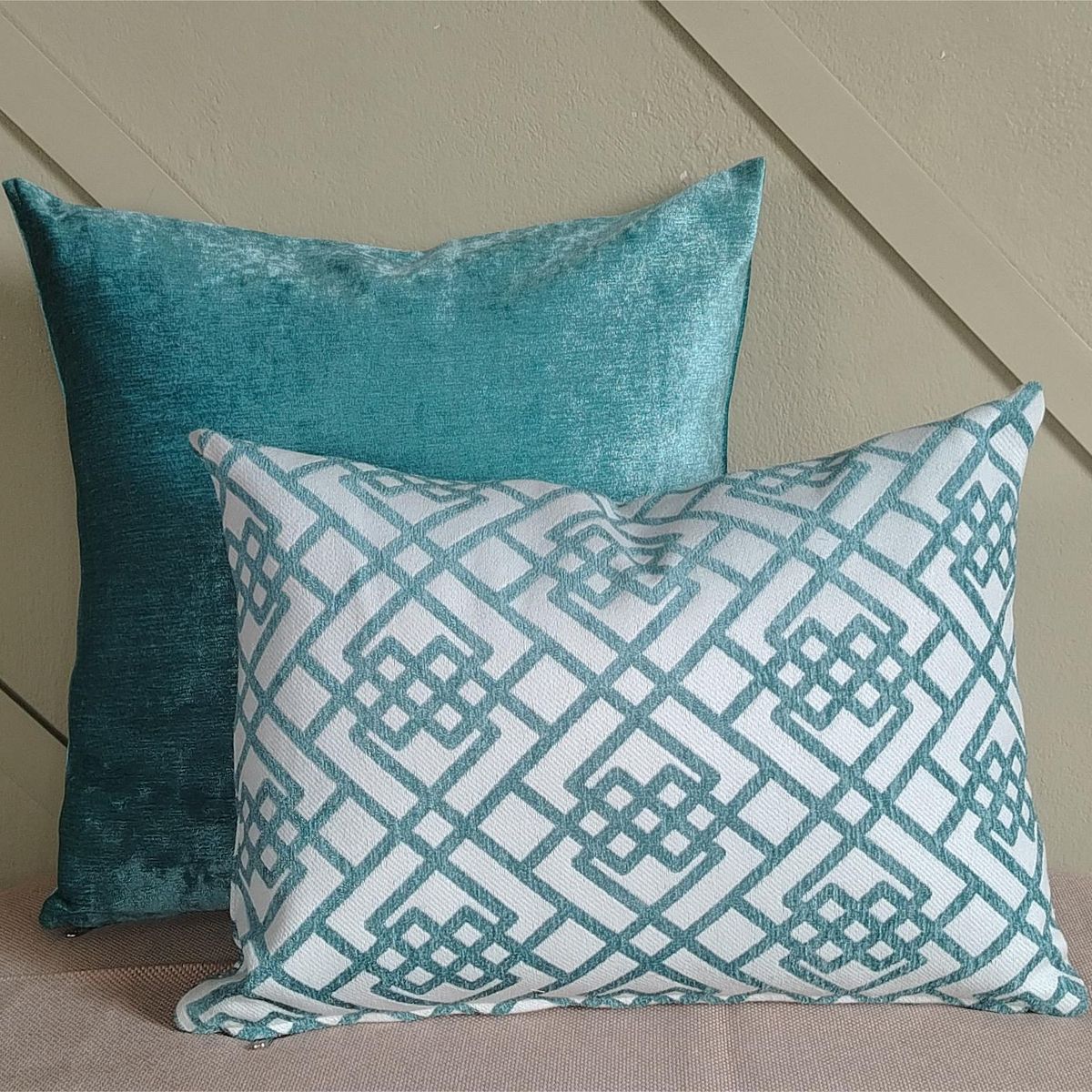 GENERICO - Cojín Decorativo Contemporáneo X2