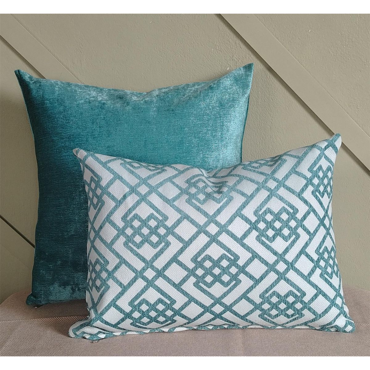 GENERICO - Cojín Decorativo Contemporáneo X2