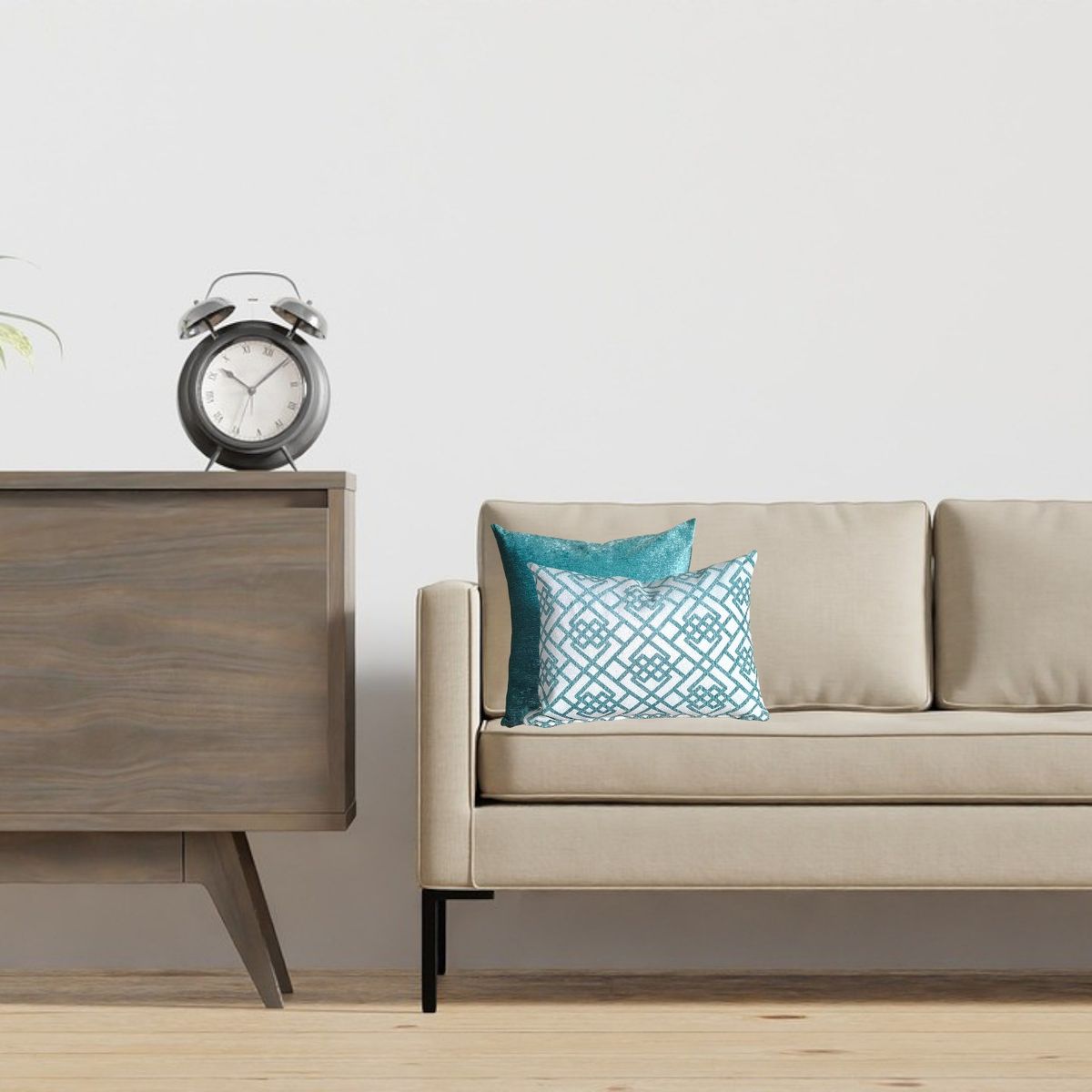 GENERICO - Cojín Decorativo Contemporáneo X2