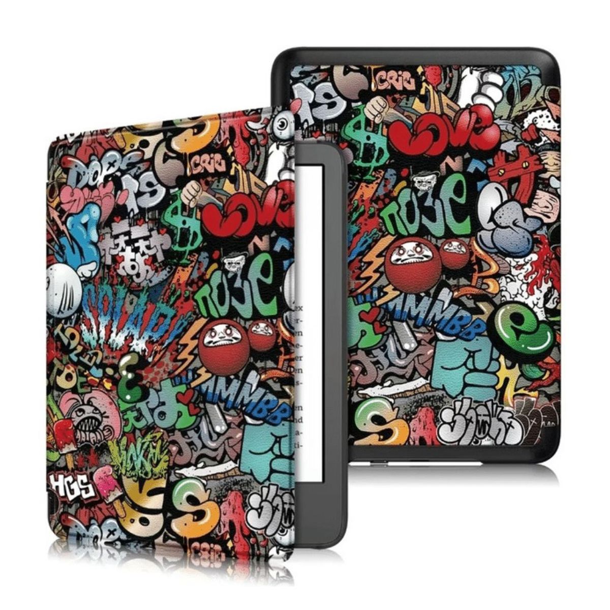 SHEEPBUSTER - Estuche Kindle 11th Generación 2022 6” Cuero Graffiti