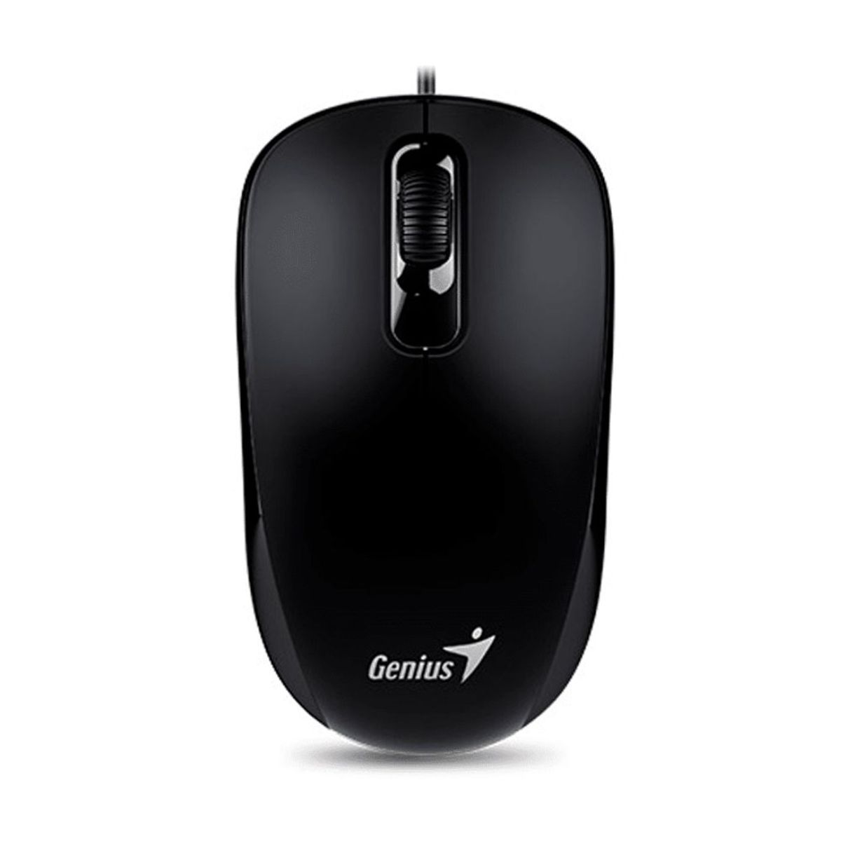 GENIUS - Genius DX-110 Mouse Alámbrico Óptico 1000 DPI Ambidiestro - Negro