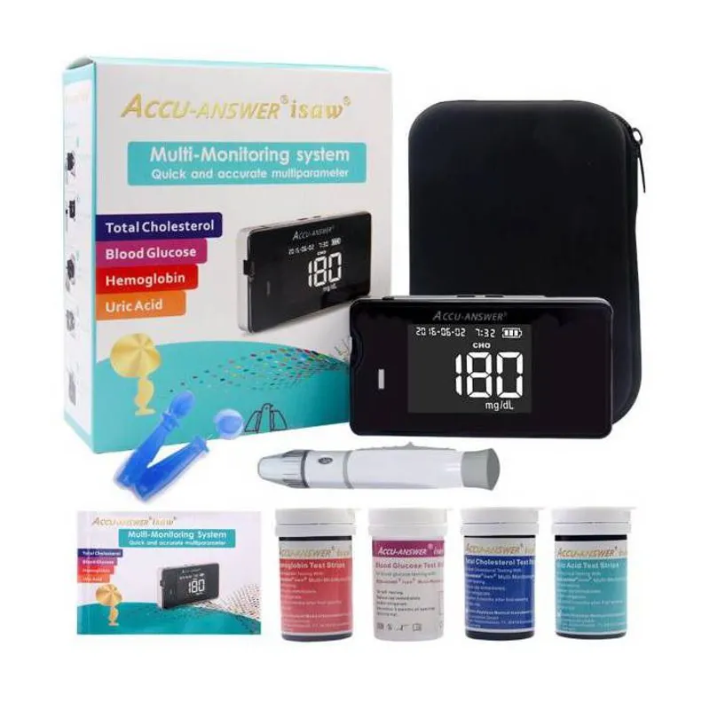 ACCU CHEK - GLUCOMETRO MULTI PARAMETRO 4 EN 1 - ACCU ANSWER