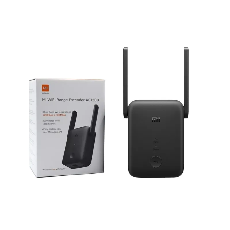 XIAOMI - Repetidor Xiaomi Mi Wifi Range Extender AC1200 Negro