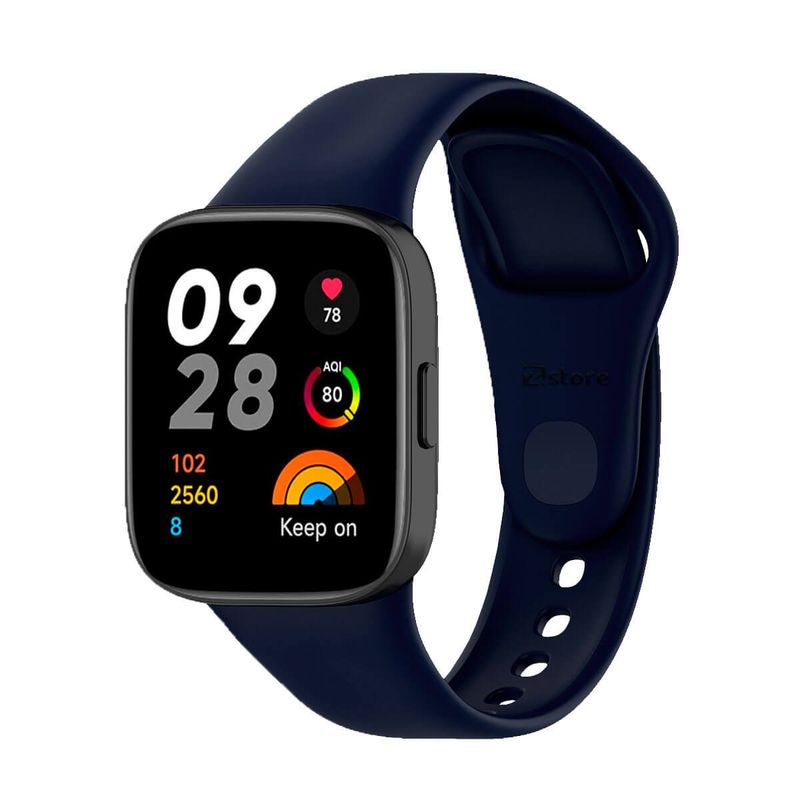 GENERICO - Correa Compatible con Redmi Watch 3 Azul Oscuro