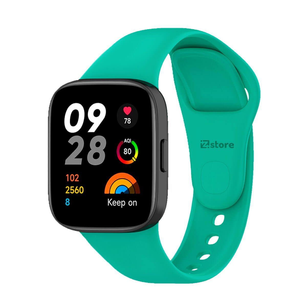 GENERICO - Correa Compatible con Redmi Watch 3 Verde Esmeralda