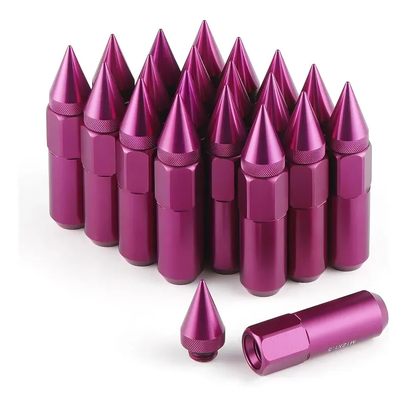 GENERICO - Seguro de Tuerca Tunnig 12×15mm Lila 20pcs