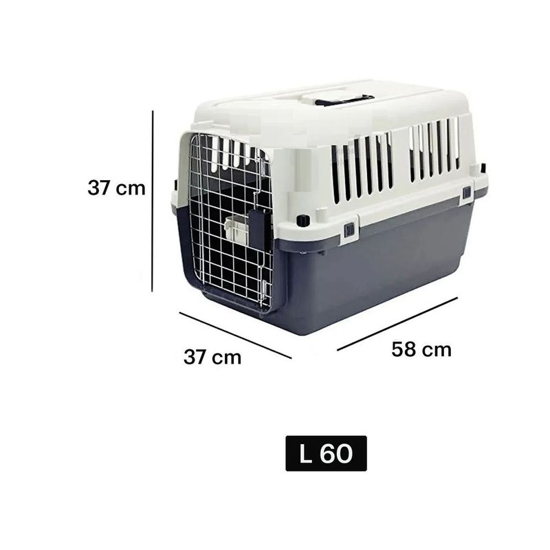 GENERICO - KENNEL TRANSPORTADOR L60 JAULA