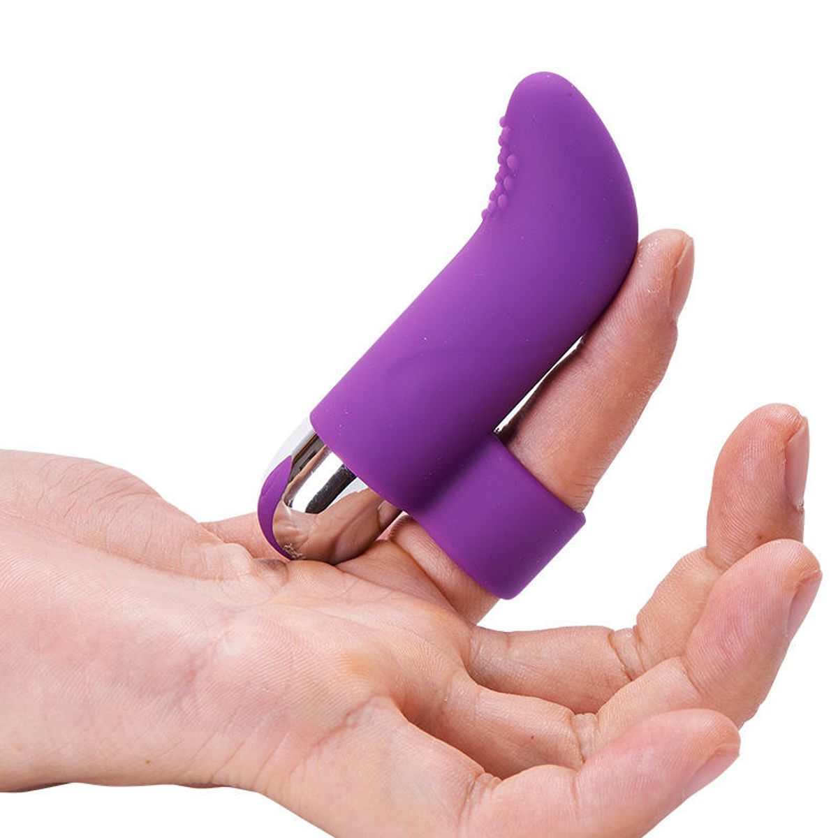 GENERICO - Vibrador Estimulador Dedal Clitorial USB