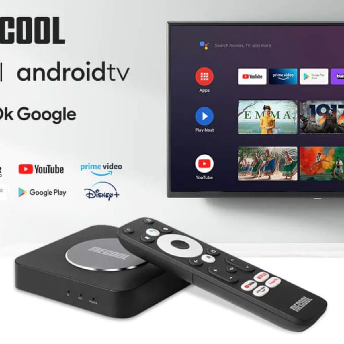 MECOOL - Mecool Km2 Plus con Android Google Certificado 16GB
