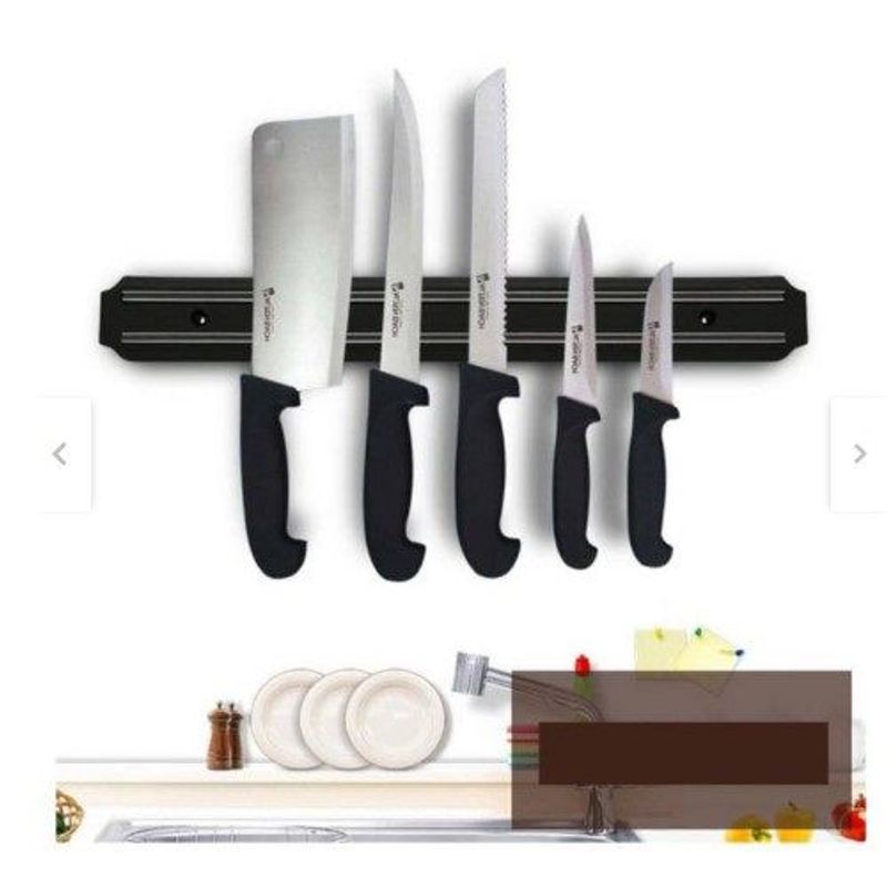 GENERICO - Organizador de cocina porta cuchillo utensilios magnetico soporte