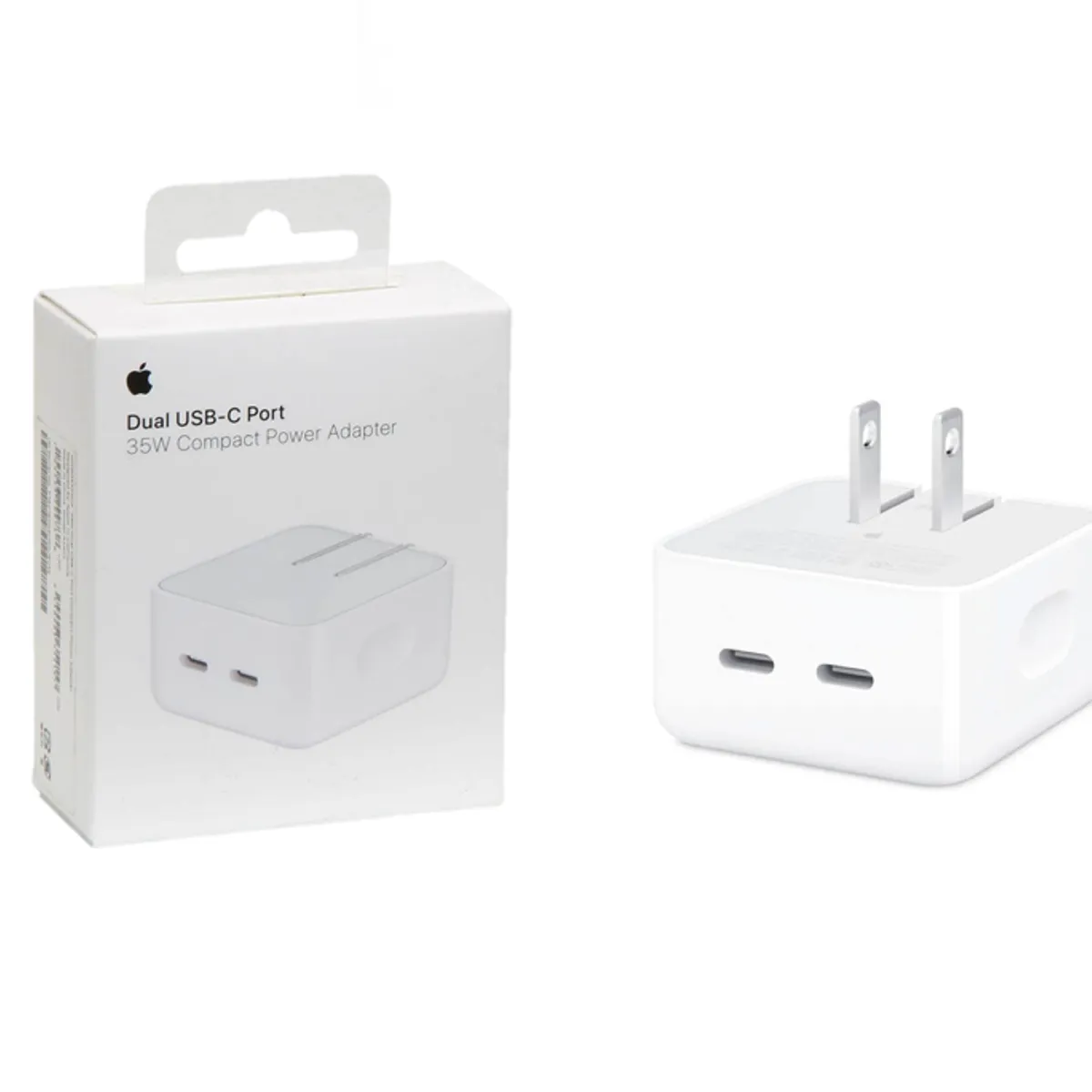 APPLE - Adaptador de Carga Tipo C con 2 Puertos Apple