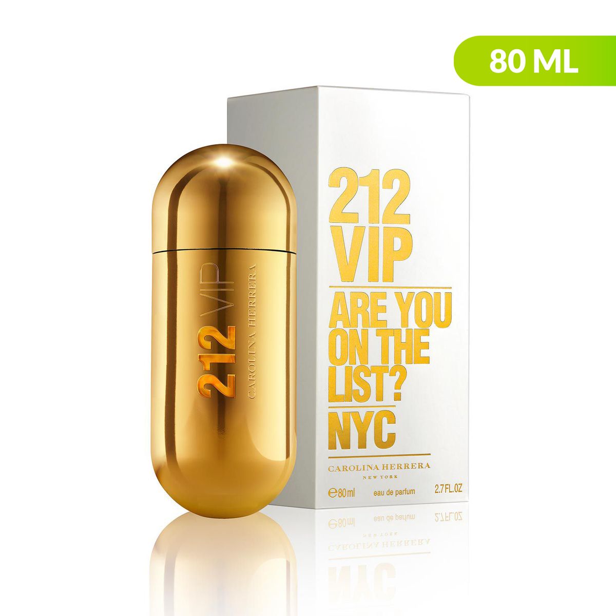 CAROLINA HERRERA - Perfume Carolina Herrera de Mujer 80 ml 212 VIP