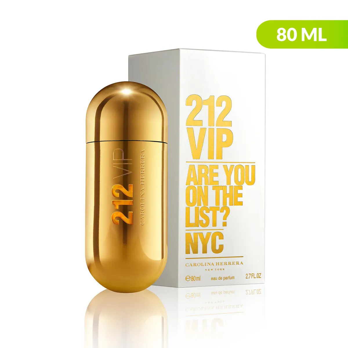 CAROLINA HERRERA - Perfume Carolina Herrera de Mujer 80 ml 212 VIP