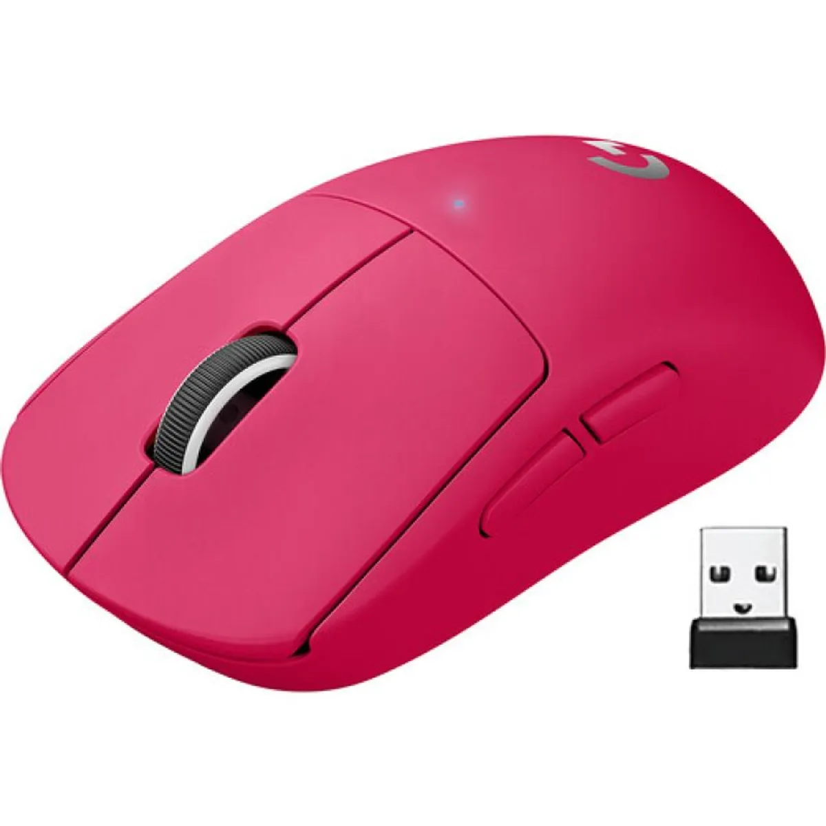 LOGITECH - Logitech G PRO X SUPERLIGHT Mouse Inalámbrico de Gaming - Magenta
