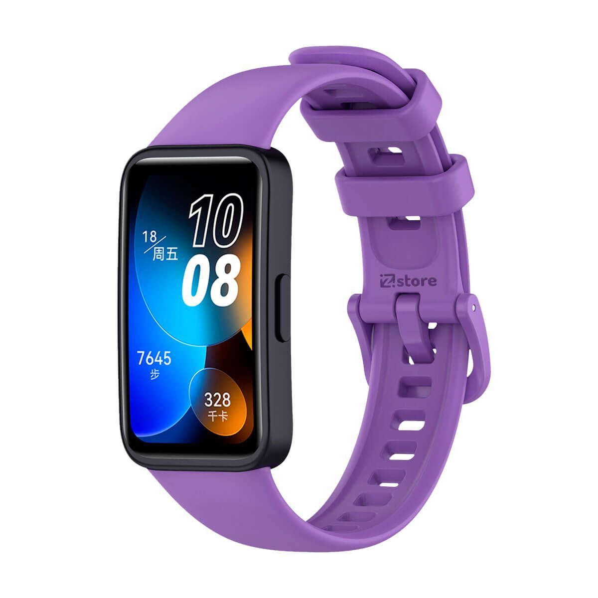 GENERICO - Correa Compatible con Huawei Band 8 Lila