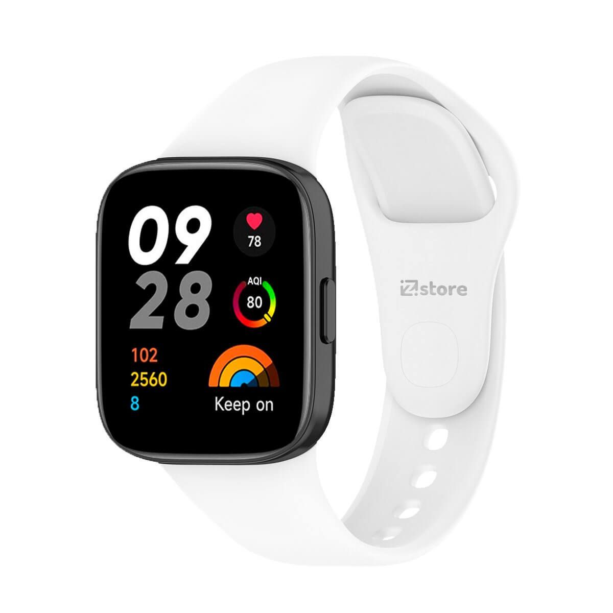 GENERICO - Correa Compatible con Redmi Watch 3 Blanco
