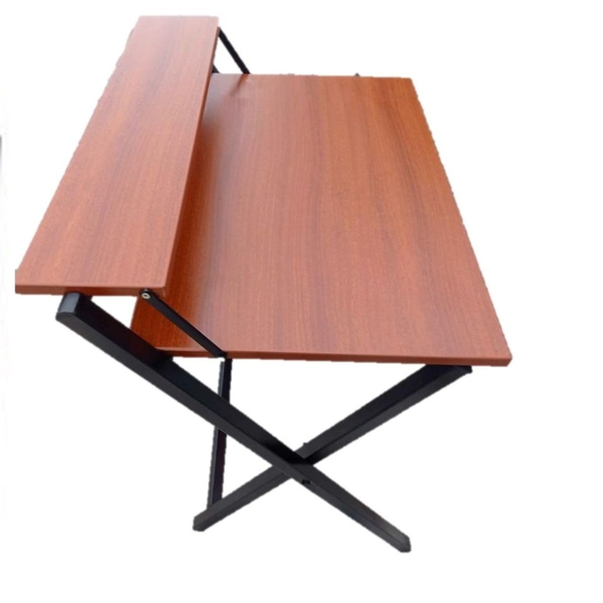 GENERICO - Escritorio Plegable para Laptops 80cm color Cedro