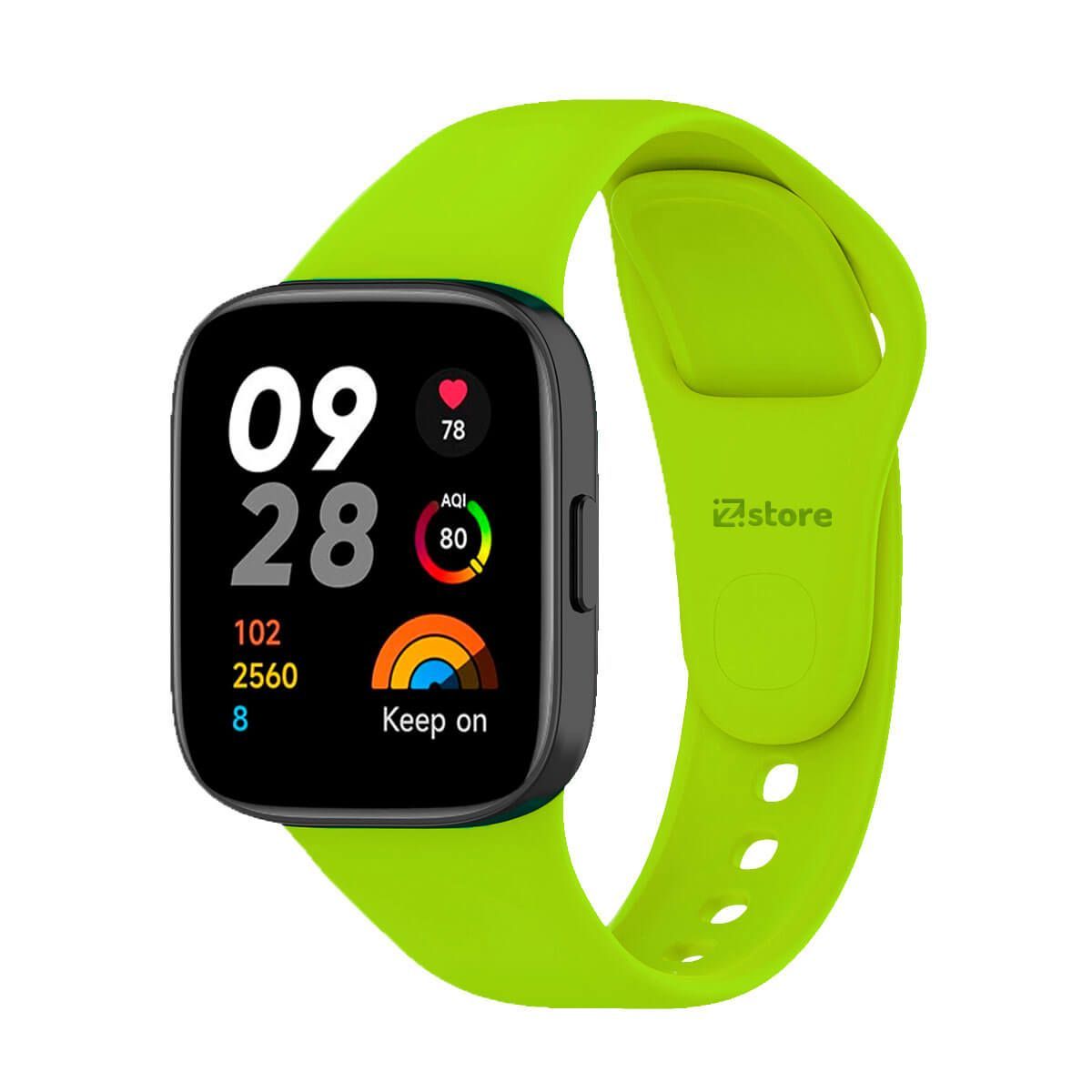 GENERICO - Correa Compatible con Redmi Watch 3 Verde Limon