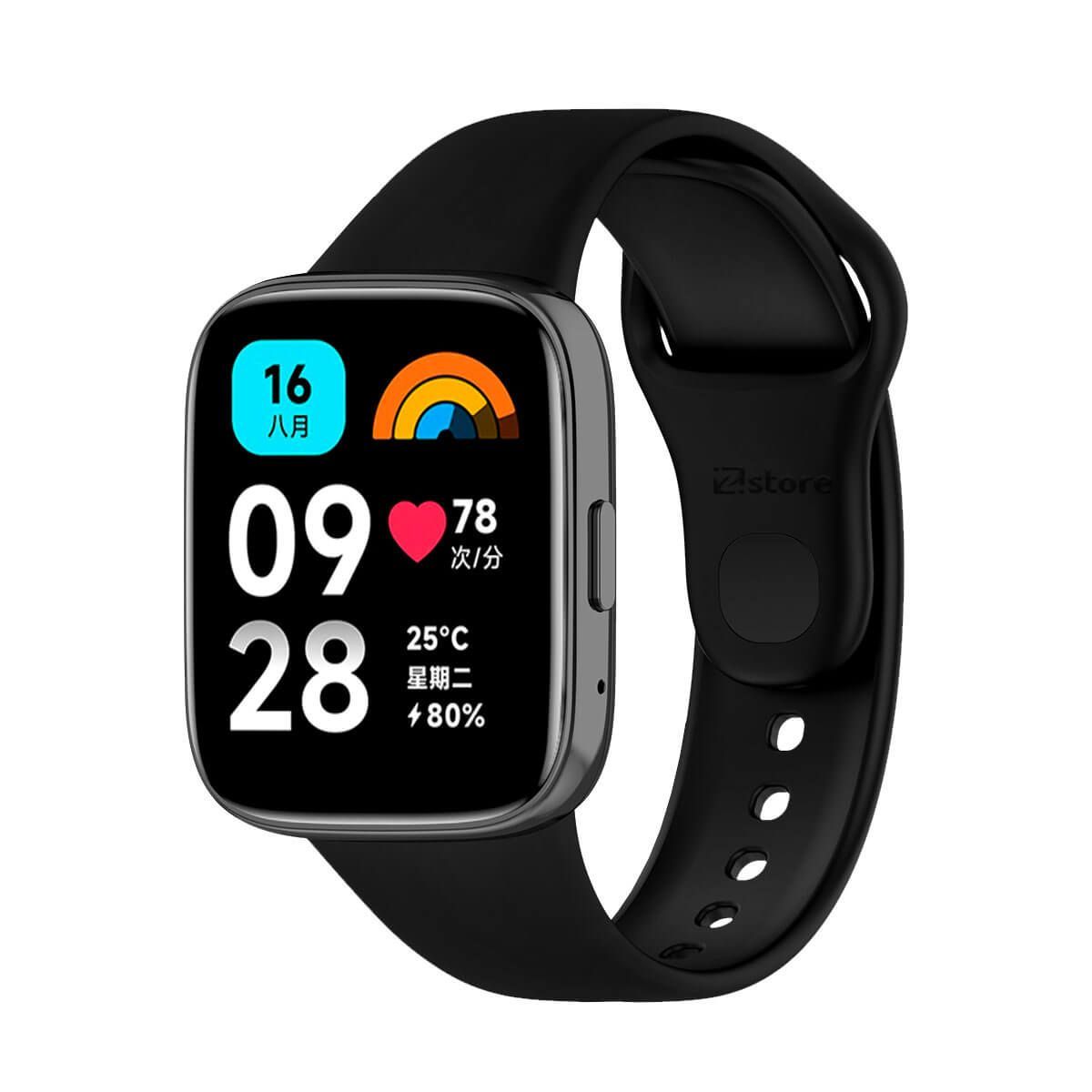 GENERICO - Correa Compatible con Redmi Watch 3 Active Negro