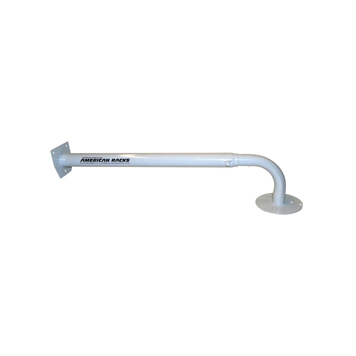 AMERICAN RACKS - Soporte para cámara de seguridad AMCA100150DOB 1.5 m de distancia