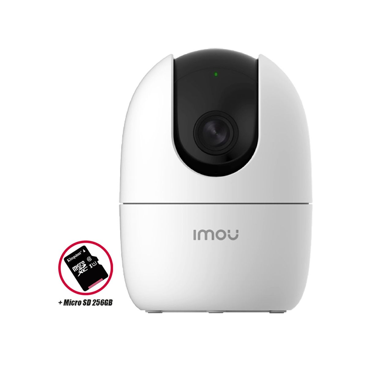 IMOU - Cámara Vigilancia RANGER 2 Gira 360º 4MP Wi-Fi + Micro SD 256GB