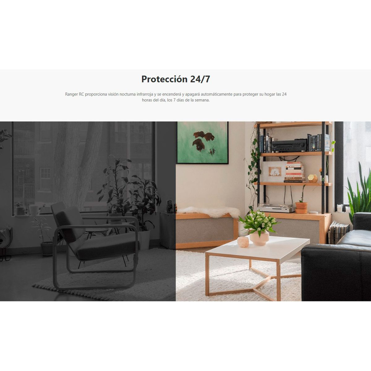 IMOU - Cámara Wi-Fi RANGER RC Gira 360º 3MP Video llamada Inteligente