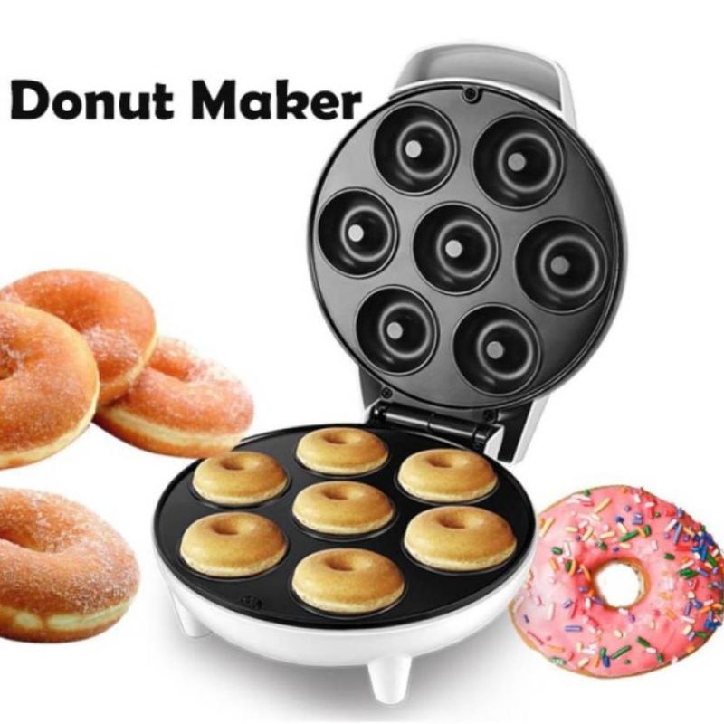 OEM - Máquina para Hacer Donas Donuts Maker Horno 7 Rosquillas